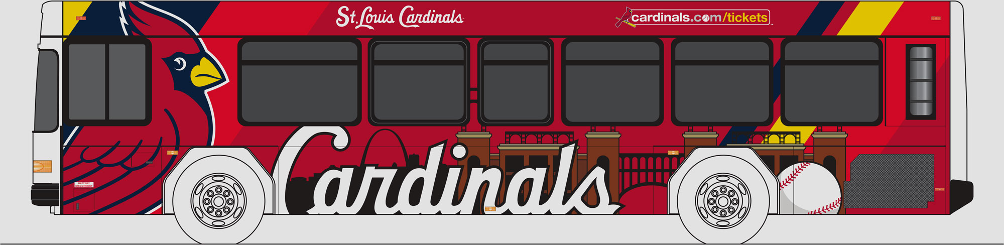 Help Paint a St. Louis Cardinals-Themed Bus on Saturday